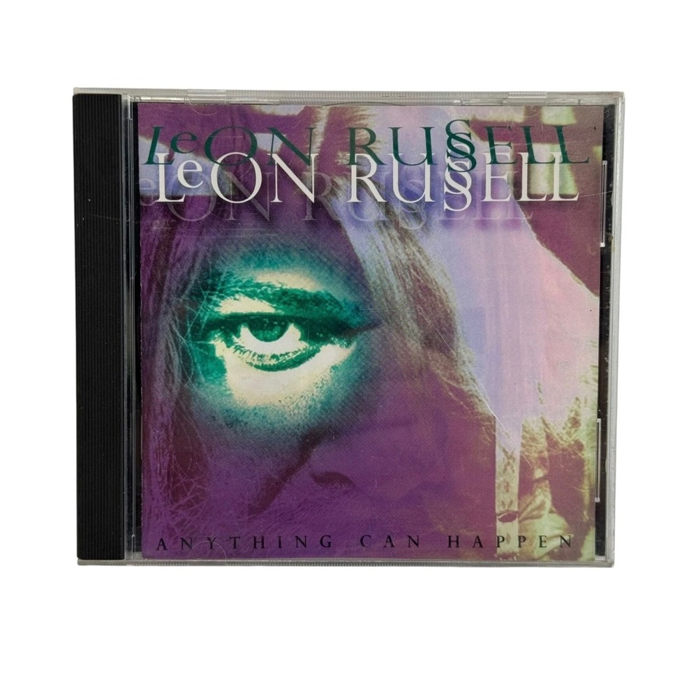 Leon Russell Anything Can Happen CD 1991 Virgin Records 2-91821 Bruce Hornsby